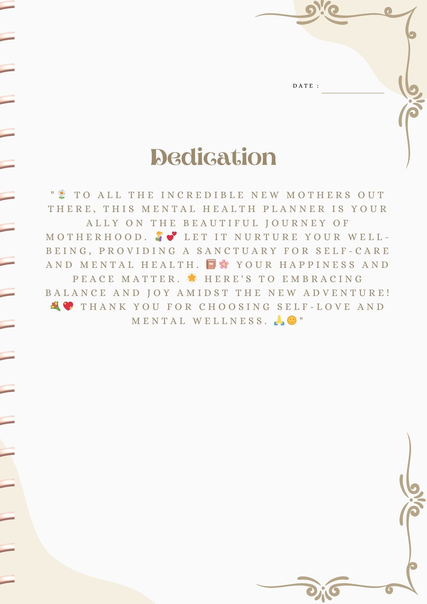 Audezin Mental Health Planner