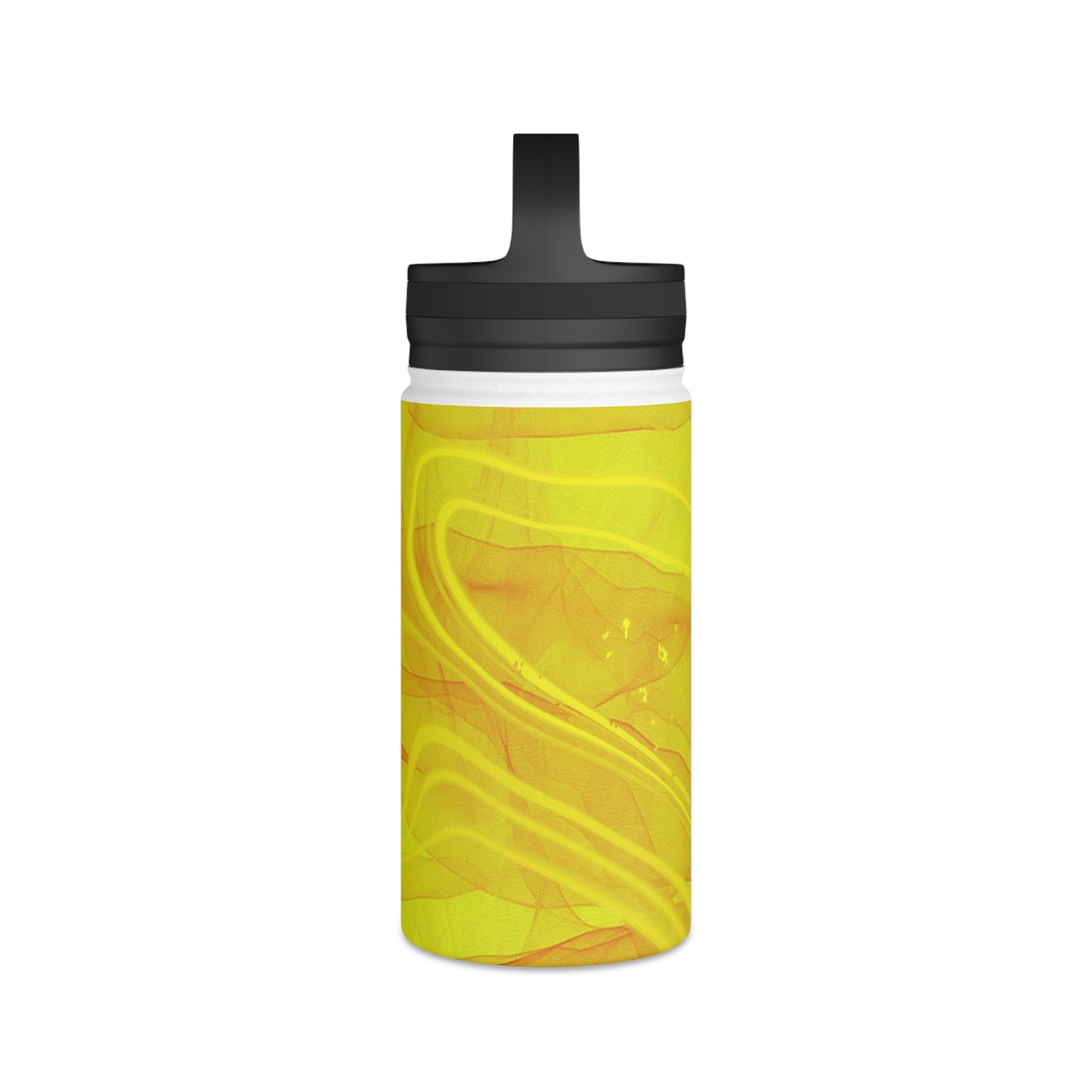 Stainless Steel Water Bottle, Handle Lid