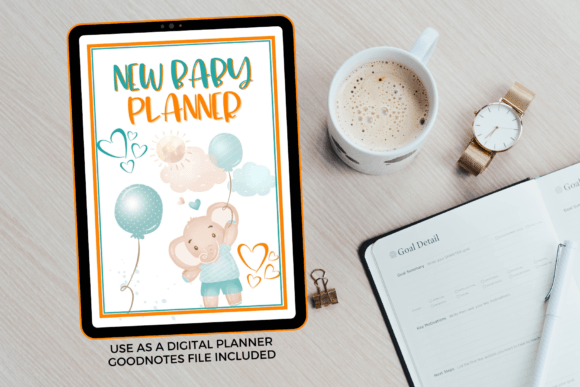 Audezin Baby Planner - Printable
