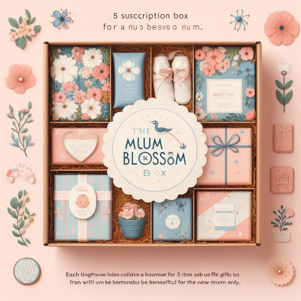 ❤️MumBlossom Box🎁: Monthly Subscription for New Mothers