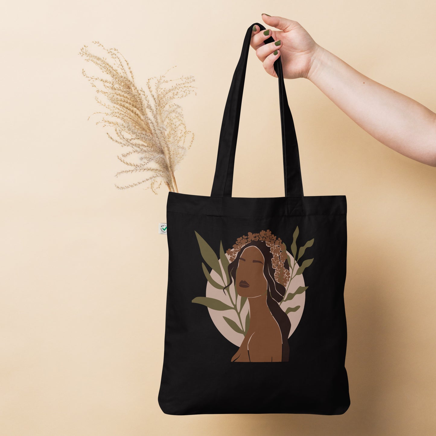 "Mum-On-The-Go" Organic Fashion Tote Bag