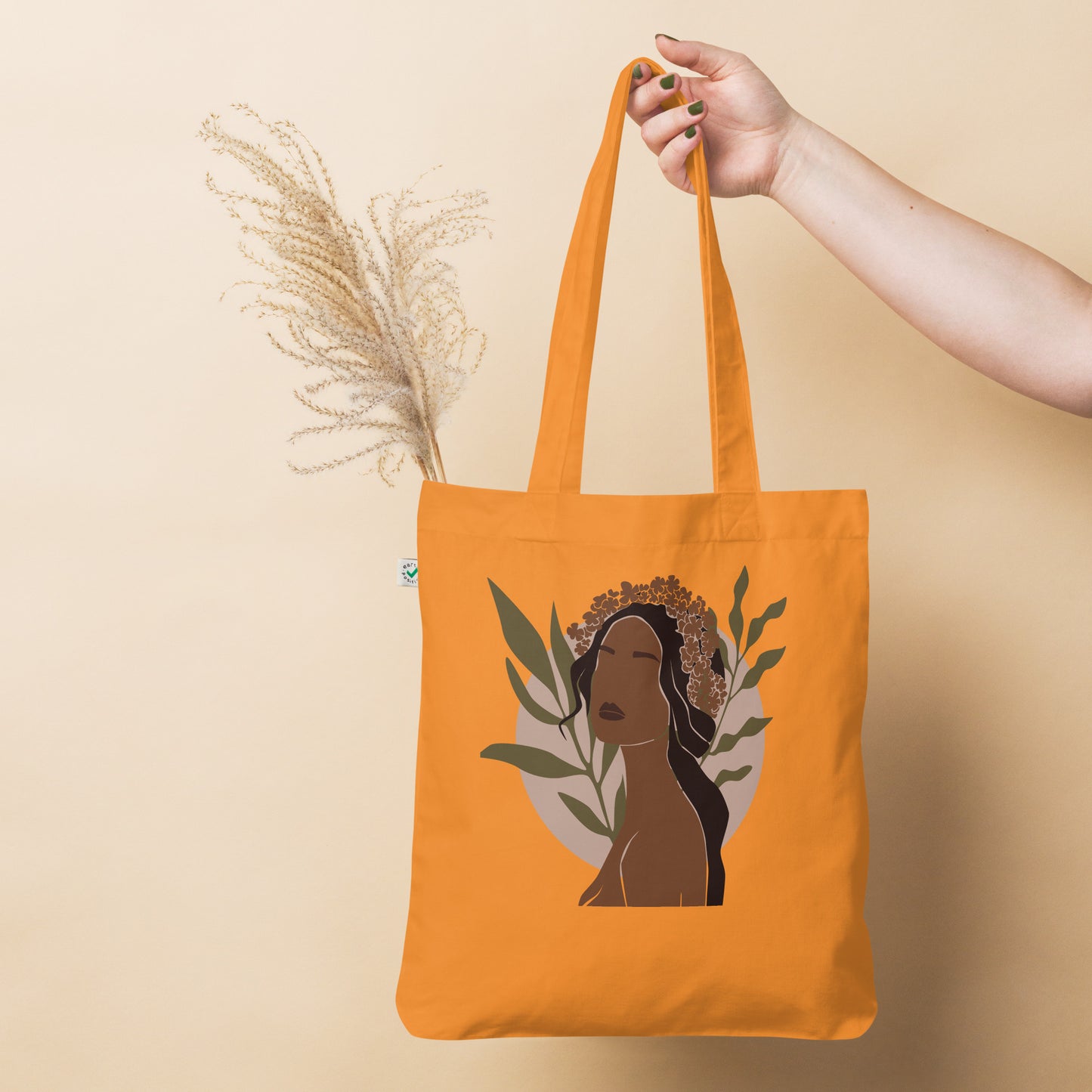 "Mum-On-The-Go" Organic Fashion Tote Bag