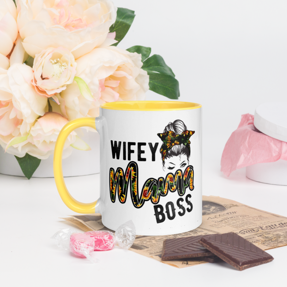 Mum Life Color Splash Mug