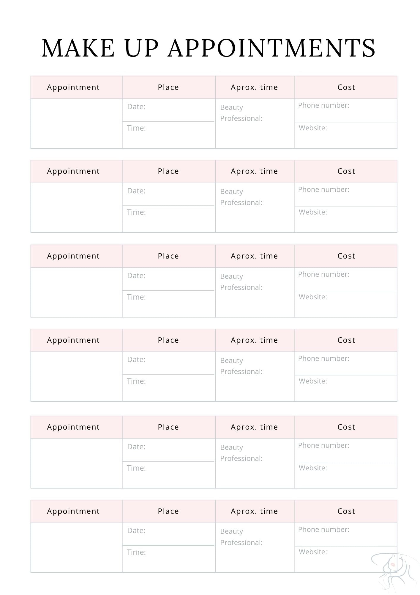 Audezin Self-Care Planner