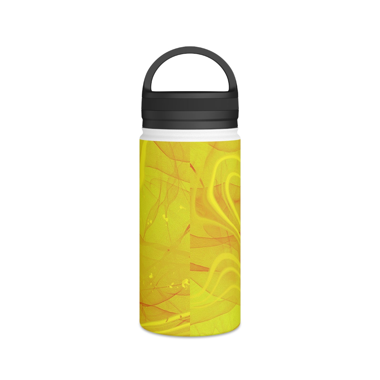 Stainless Steel Water Bottle, Handle Lid