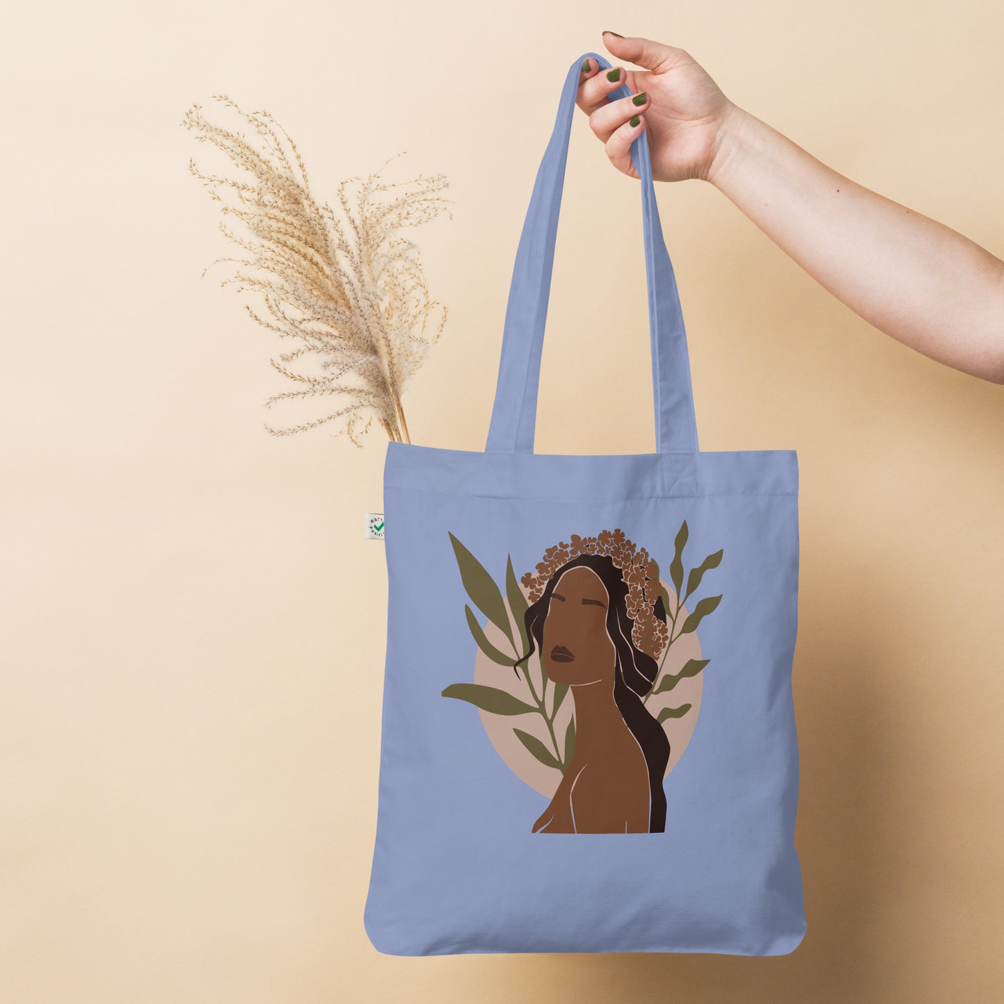 "Mum-On-The-Go" Organic Fashion Tote Bag