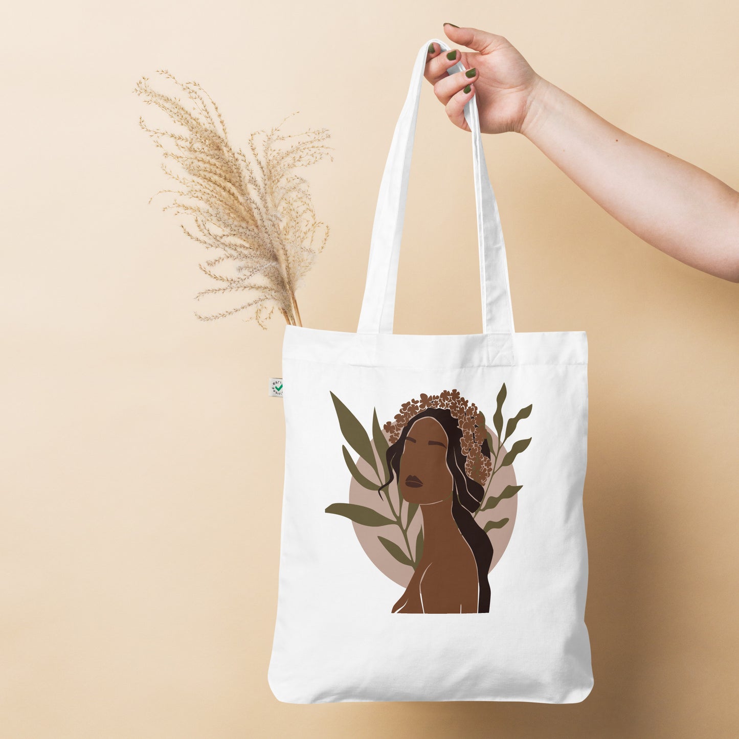 "Mum-On-The-Go" Organic Fashion Tote Bag