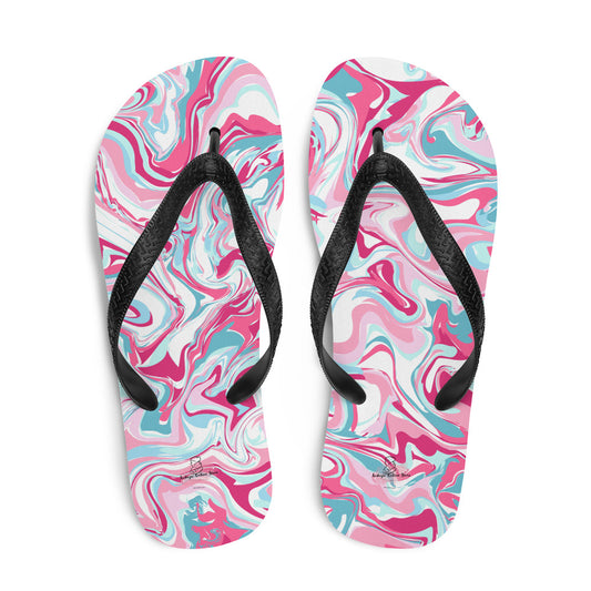 "Mama Comfort" Flip-Flops _ Marble pink